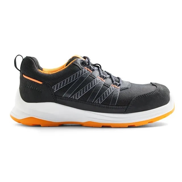 SKYDDSSKO SPRINTER SVART/VARSELORANGE 47 | Beijerbygg Byggmaterial