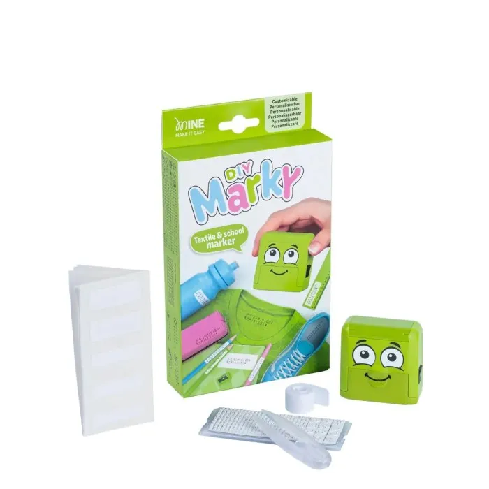 Stämpel Namnmärkning Grön Marky DIY COLOP