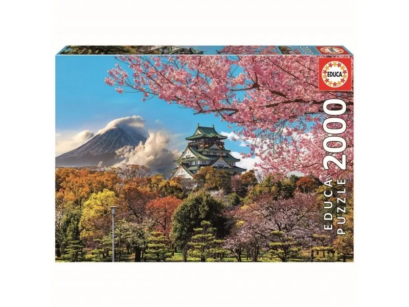 Educa Pussel - Osaka Slottet i Japan 2000 bitar