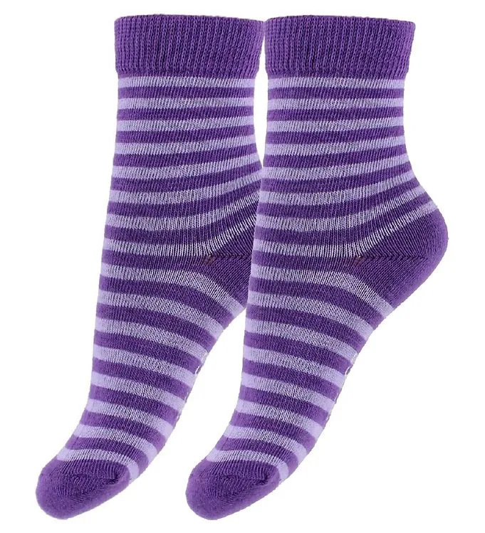 Fuzzies Strumpor - 2-pack - Lilarandig