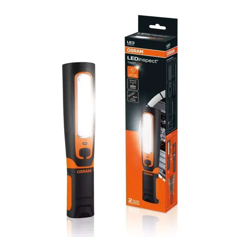 Ficklampa LEDinspect TWIST250 Osram