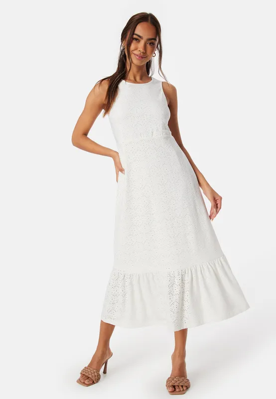 Broderie Anglaise Dress (#1289)