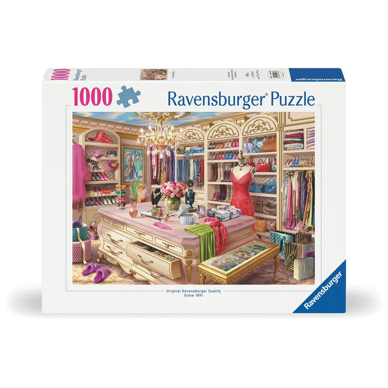 The Coveted Closet Pussel 1000 bitar, Ravensburger