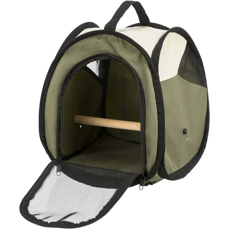 Trixie Transportbur till Fågel Grön & Beige 27 x 32 cm