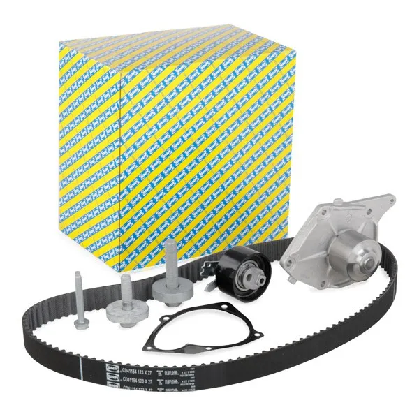 Kamremssats med vattenpump SNR KDP455.581