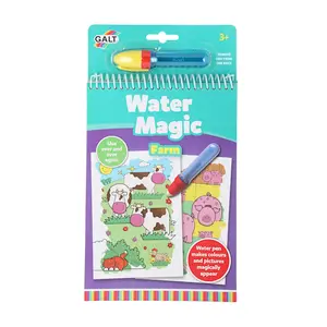 Målarbok Water Magic Bondgård Galt