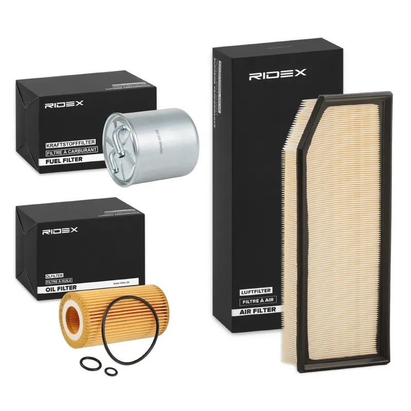 Filtersats RIDEX 4055F7898