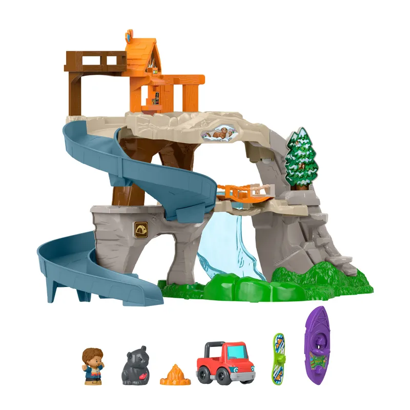 Fisher Price Fisher-Price Little People Lets Go Mountain Adventure Playset