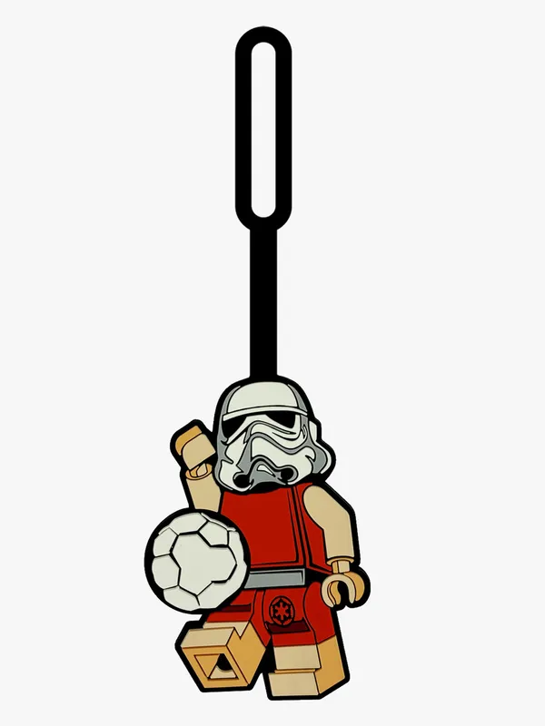 LEGO Star Wars™ Bagagetag Stormtrooper, Röd/vit