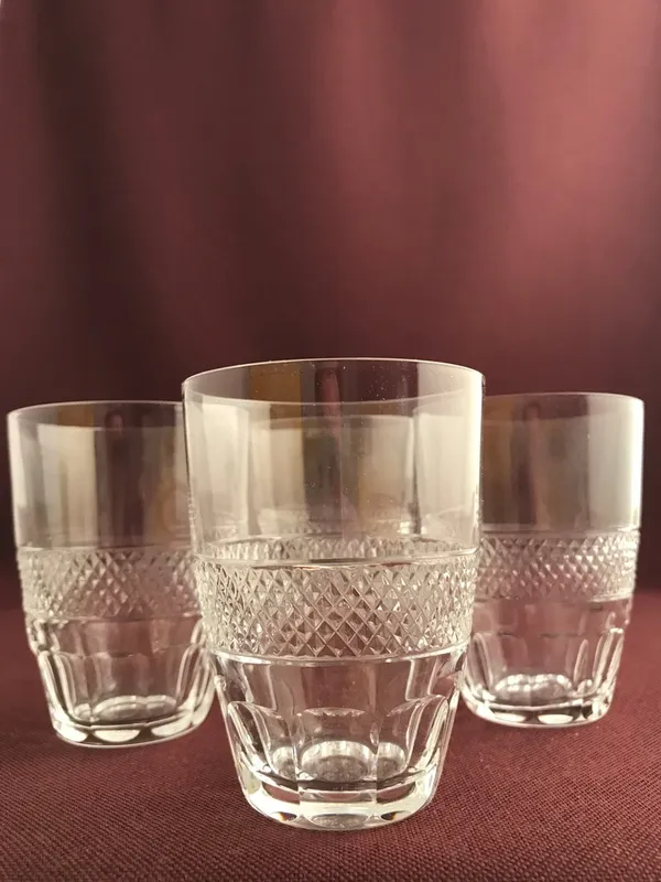 Orrefors – Rio – 4 st Selter glas Design Edvard Hald