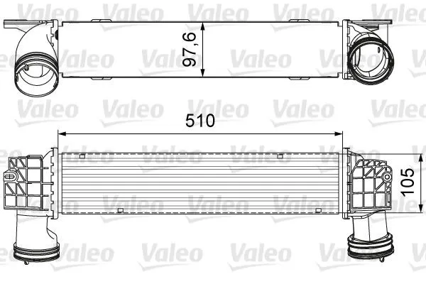 Intercooler VALEO 818664