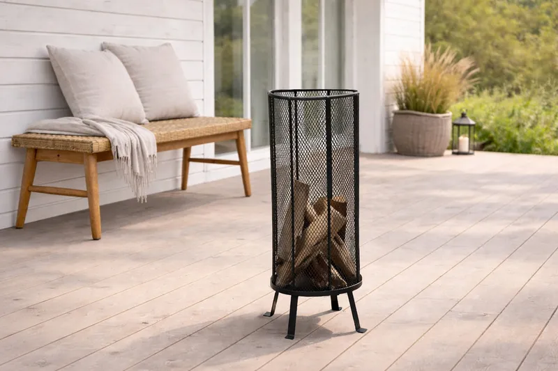 Venture Home Bastian 9344-112 Eldstad svart