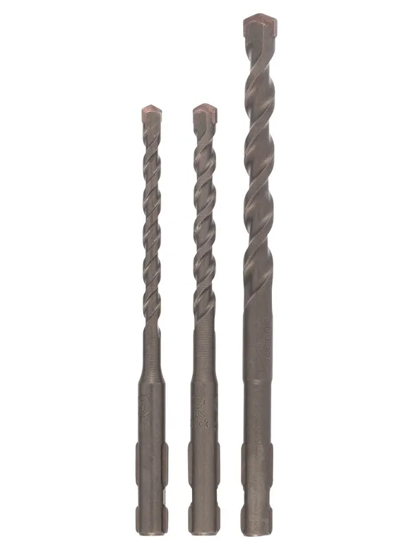 Bosch 3-delars SDS quick-betongborrsats 5,0×100; 6,0×100; 8,0×120