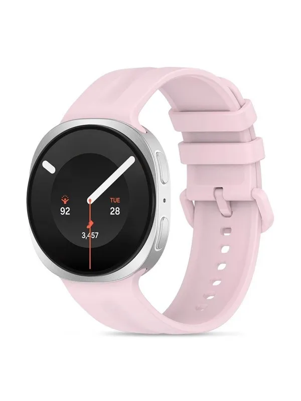Tech-Protect Silicone Evo Strap for Samsung Galaxy Watch 8/9 - 40/44/46mm - Pink