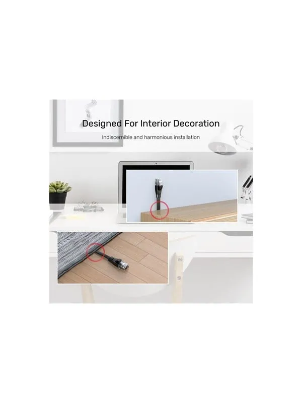 Unitek network cable - 10 m - black - Svart - 10m