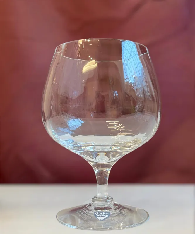 Orrefors – Optica Symphony – Cognac / Konjak Kupa design Gunnar Cyren
