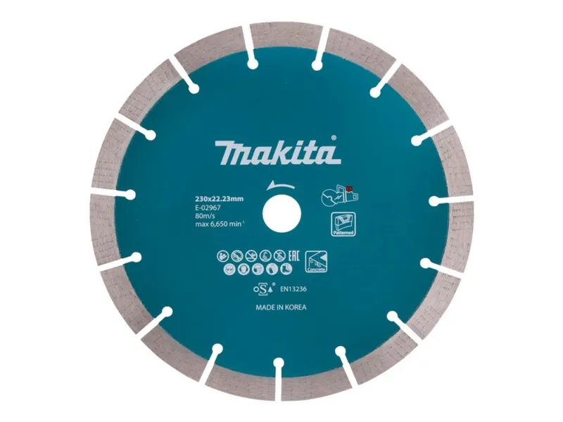 Makita E-02967 Diamantkapskiva 230 mm, segment