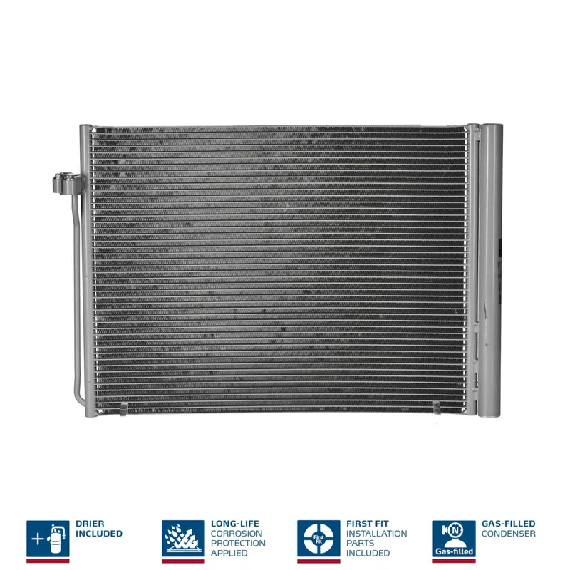 NISSENS 940058 Kondensor, klimatanläggning