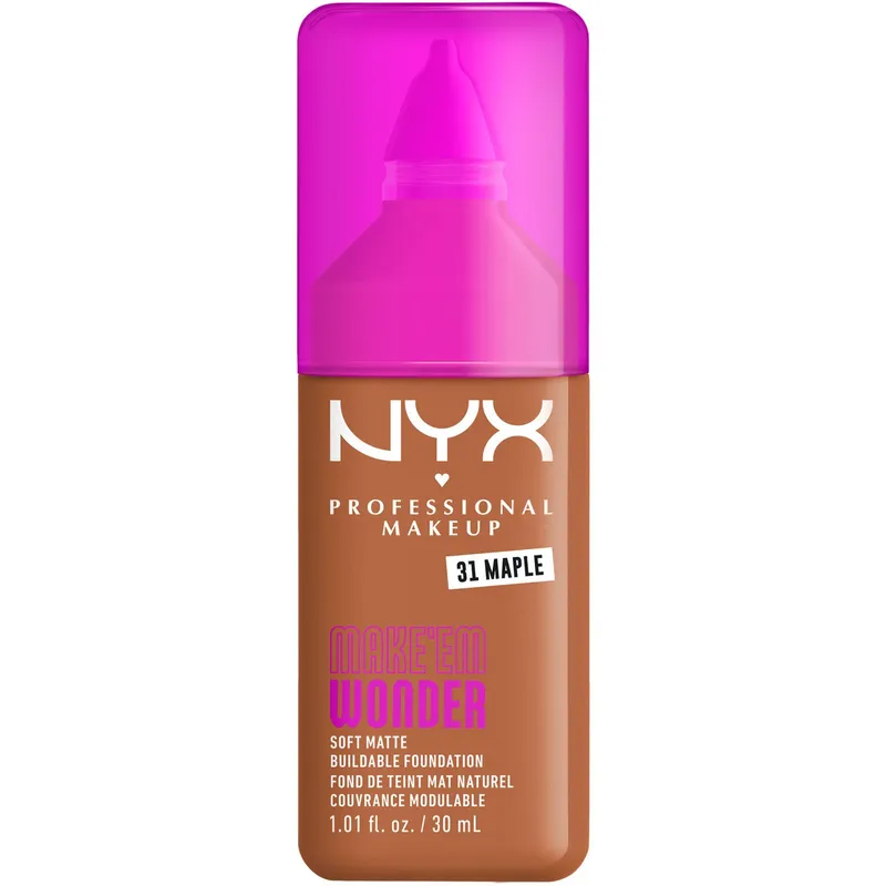 NYX Professional Makeup Make Em Wonder Foundation 31 Maple – 30 ml