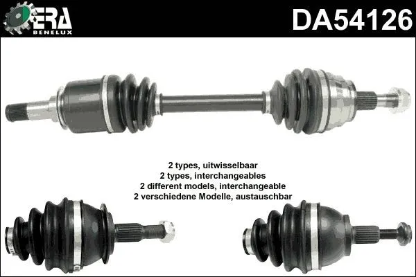 Drivaxel ERA Benelux DA54126