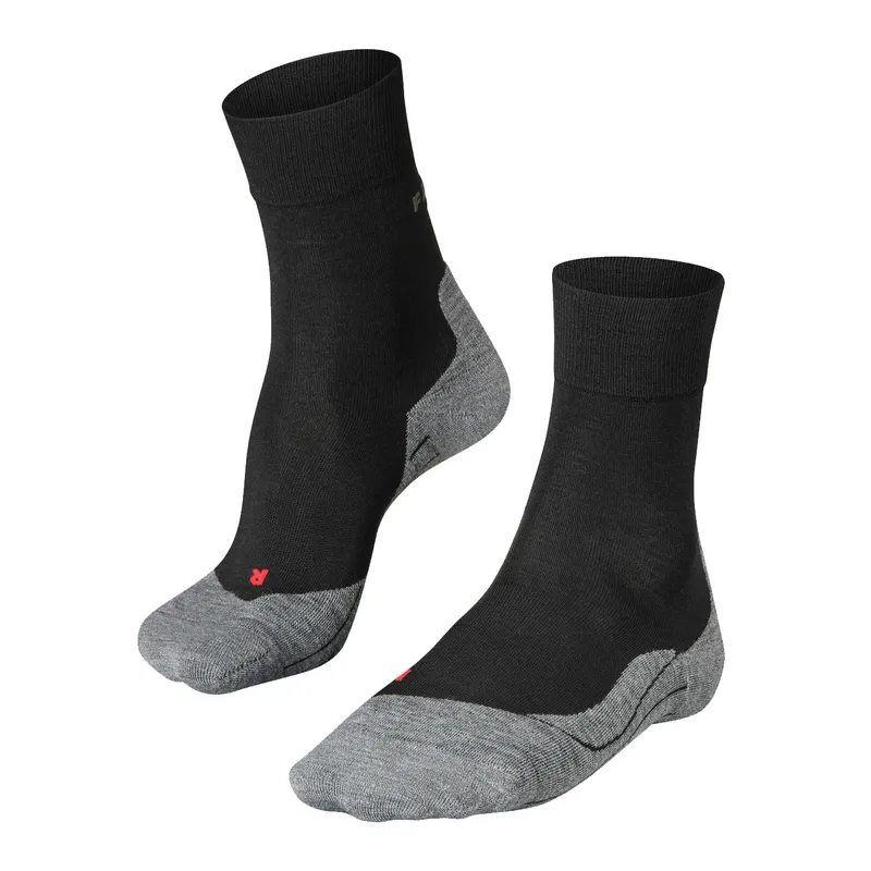 Falke Men’s RU4 Wool Running Socks Black-mix