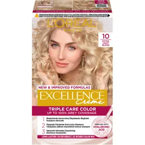 L'Oréal Paris Excellence Creme Permanent Hårfärg 10 Extra Light Blonde