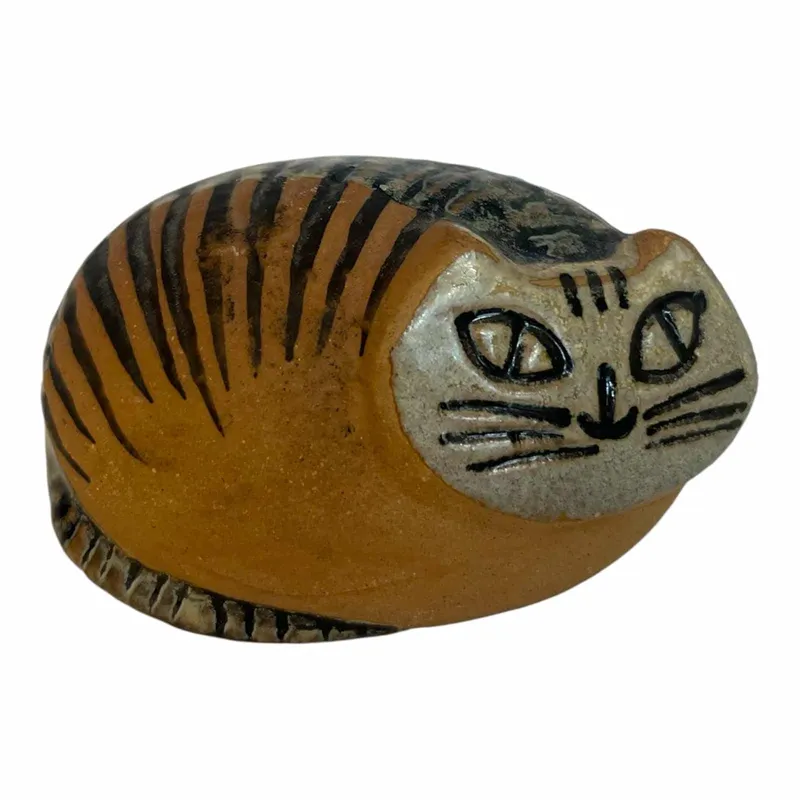 Gustavsberg- Figurin – Lilla Zoo – Katt – design Lisa Larson