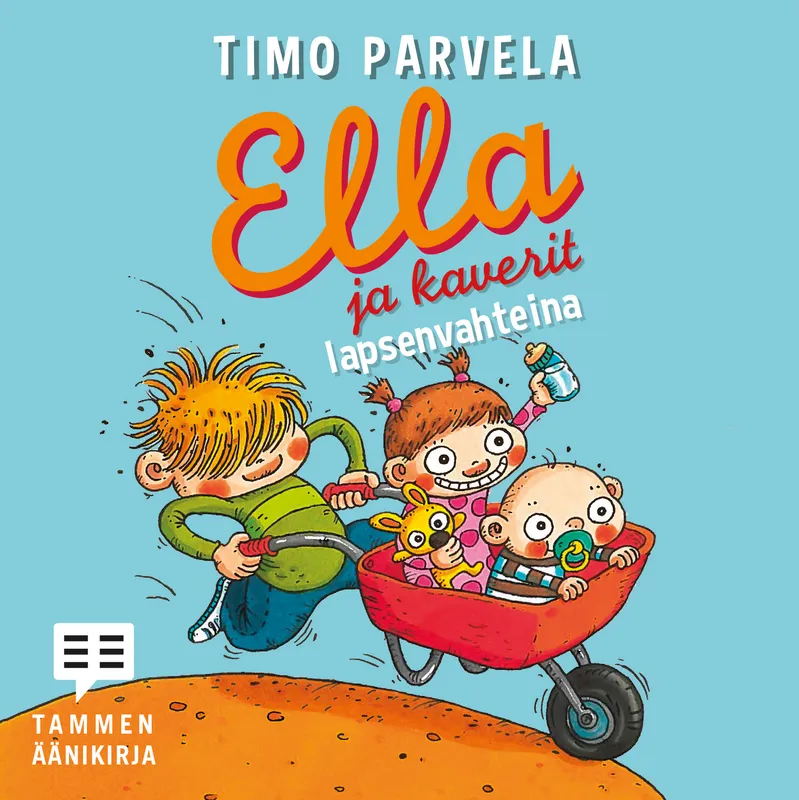Ella ja kaverit lapsenvahteina, Ljudbok