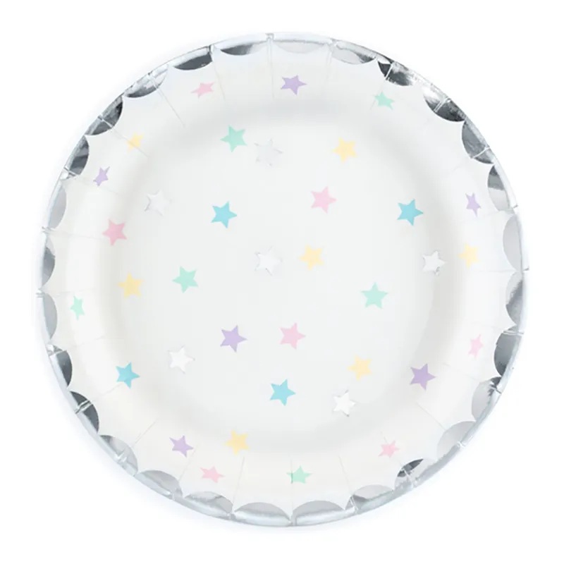 Papperstallrikar | 6-pack | 18 cm | Unicorn