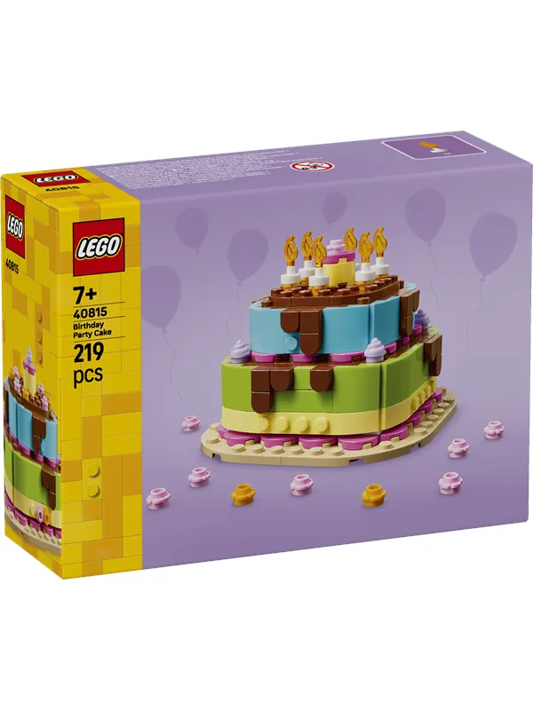 Födelsedagstårta LEGO® Iconic (40815)
