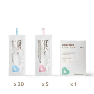 Babyplan set sticka 3 månader