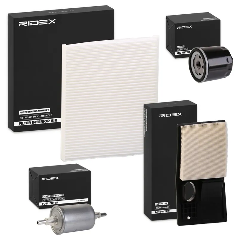 Filtersats RIDEX 4055F11795