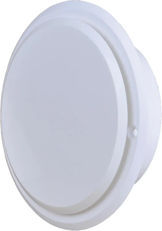 Flexit 02203 Tallriksventil vit, rund med karm 127 mm