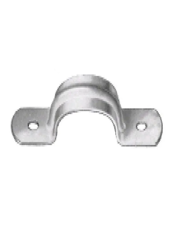 Unite Pipe clip half - round 17.5mm 3/8