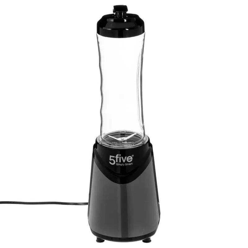 Kompakt Blender med Flaska - Mörkgrå