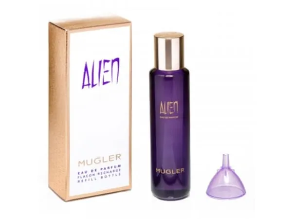 Mugler Alien Eau de Parfum, påfyllningsbar flaska, 100 ml, för dam
