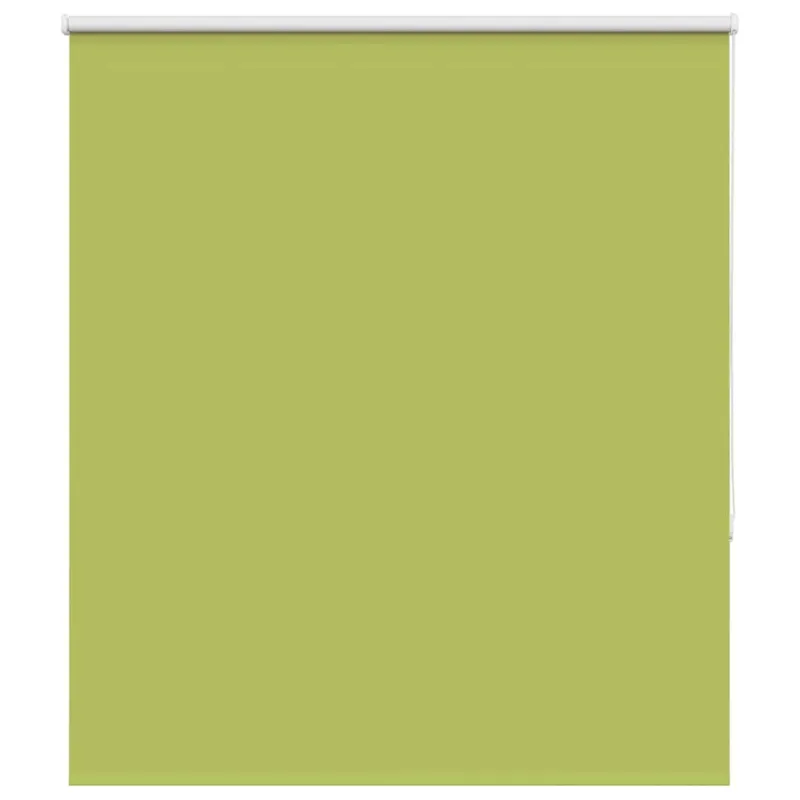 vidaXL Rullgardin mörkläggning blad grön 135×130 cm tyg bredd 131,6 cm