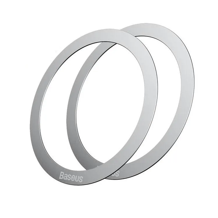 Baseus Halo Magnetic Ring for phones MagSafe (Silver)