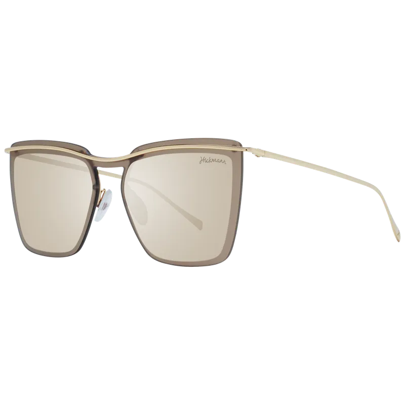 Ana Hickmann Monoglas Solglasögon i Guld #4006
