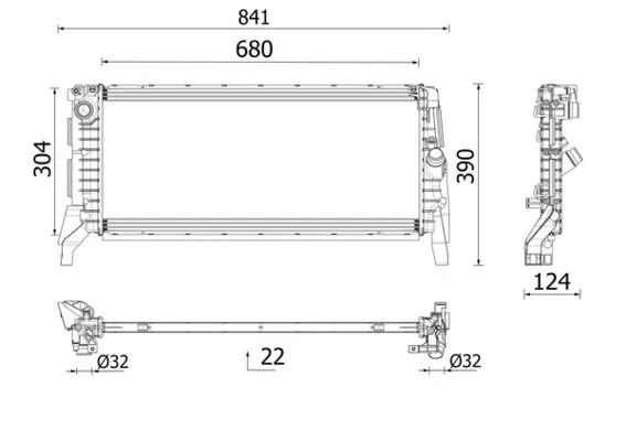 Kylare MAHLE CR 2748 000P