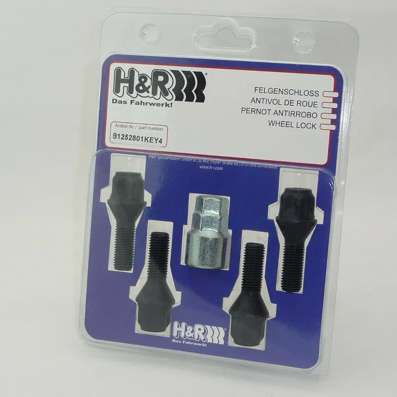Hjulbult H&R B1252801KEY4