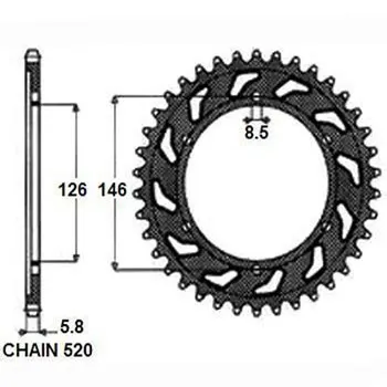 Drev Sunstar 1-3577-49