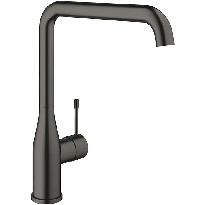 Grohe Essence, Disklådsblandare ettgrepp, DN 15, Borstad Hard Graphite (#8654)