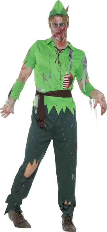 Zombie Lost Boy Maskeraddräkt L