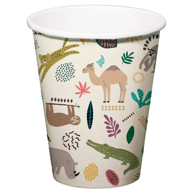 Pappersmuggar Zoo Party - 6-pack
