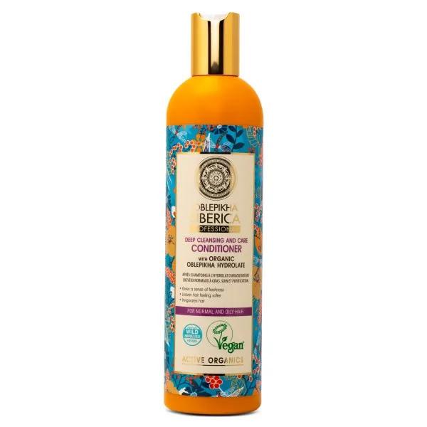 NS Oblepikha Siberica Conditioner Deep Cleansing and Care , 400 ml