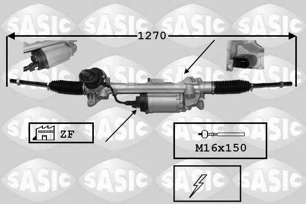 SASIC 7176043 Styrväxel