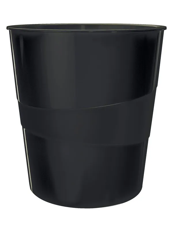 Leitz Papperskorg WOW 15L Svart