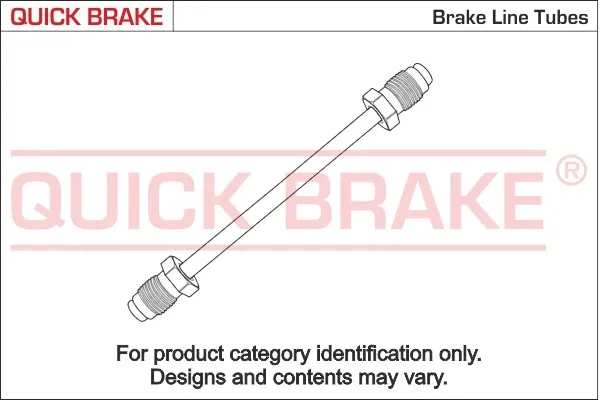 QUICK BRAKE CU-1830B5-A Bromsrör