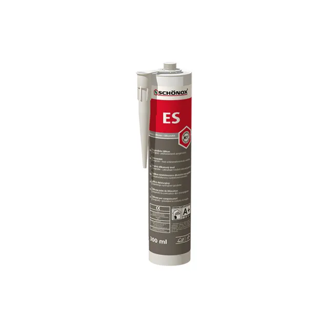 FOGMASSA SILIKON ES SCHÖNOX GRÅ 300ML | Beijerbygg Byggmaterial